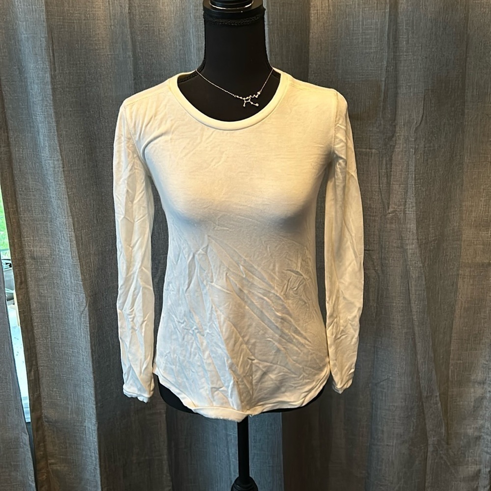 White J. Crew Long Sleeve